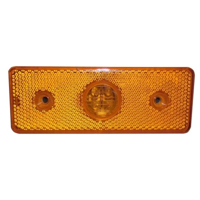 SZÉLESSÉGJELZŐ KILINCSBE BEÉPÍTHETŐ SÁRGA PRIZMÁS LEDES