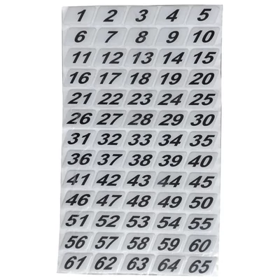 ÜLÉS SZÁMOZÁS 1-65