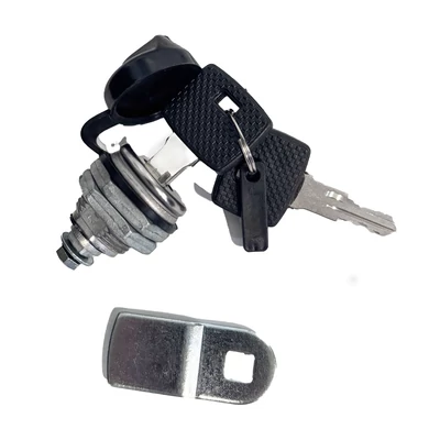 Hengerzár, kulccsal 180 fokos