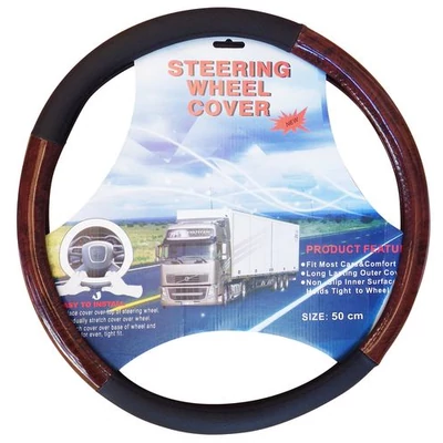 KORMÁNYVÉDŐ 49-51CM FEKETE FAMINTÁS